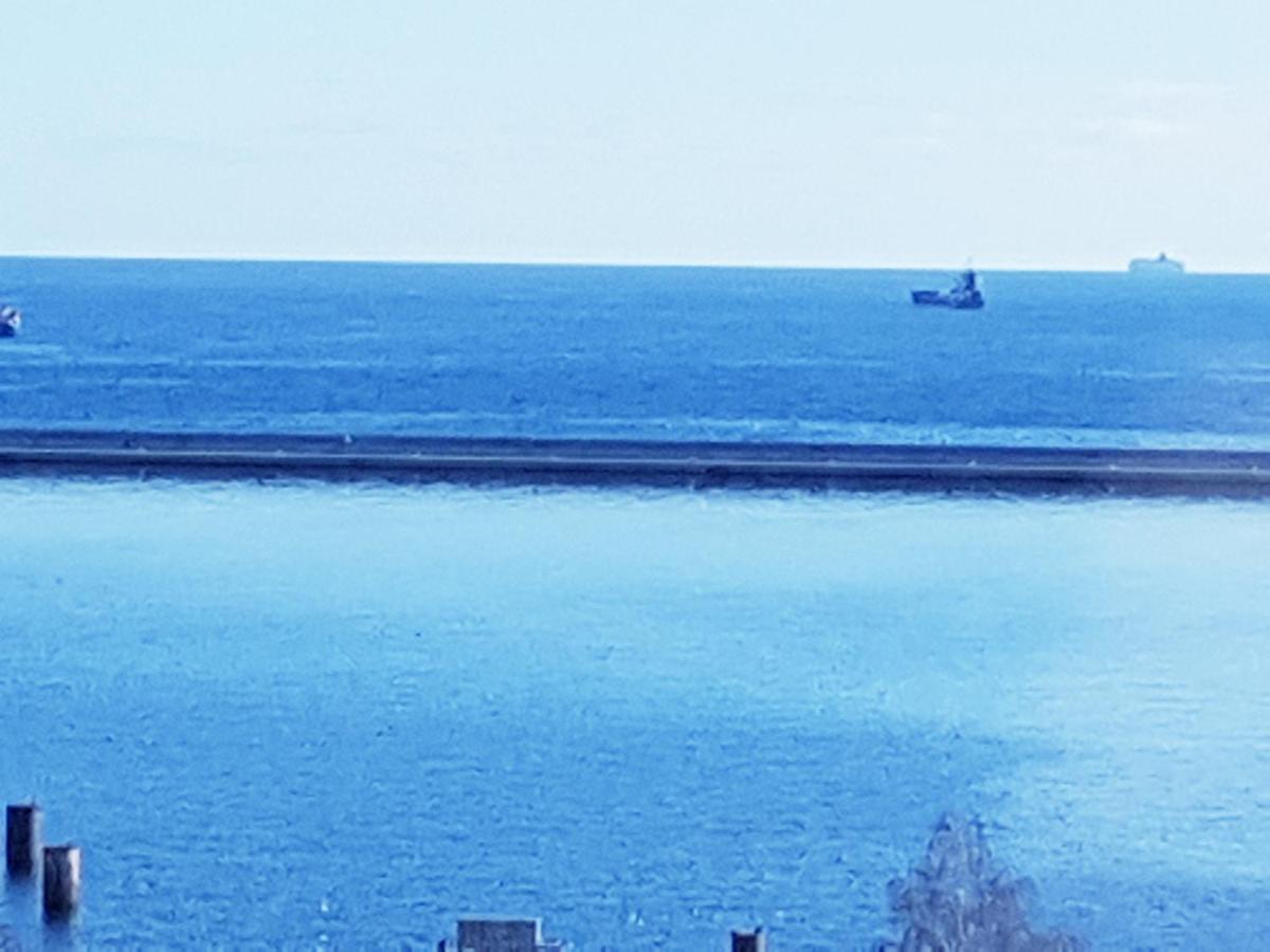 Gdynia Centrum Z Pieknym Widokiem Na Morze I Balkonem 9 Pietro Przy Sea Towers Exterior foto